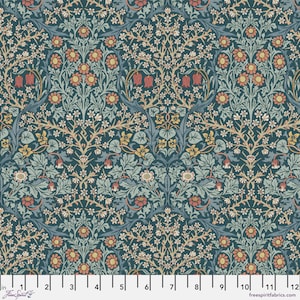 Blackthorn - Indigo - The Original Morris & Co - FreeSpirit 2025 reorder - PWWM055.indigo 100% Cotton