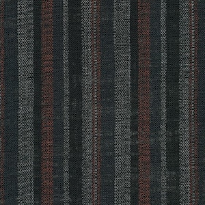 Black, red and Grey Wide Stripe  by Sevenberry from Sevenberry: Nara Japanese Homespun by Robert Kaufman SB-850327D2-4 BLACK 100% cotton