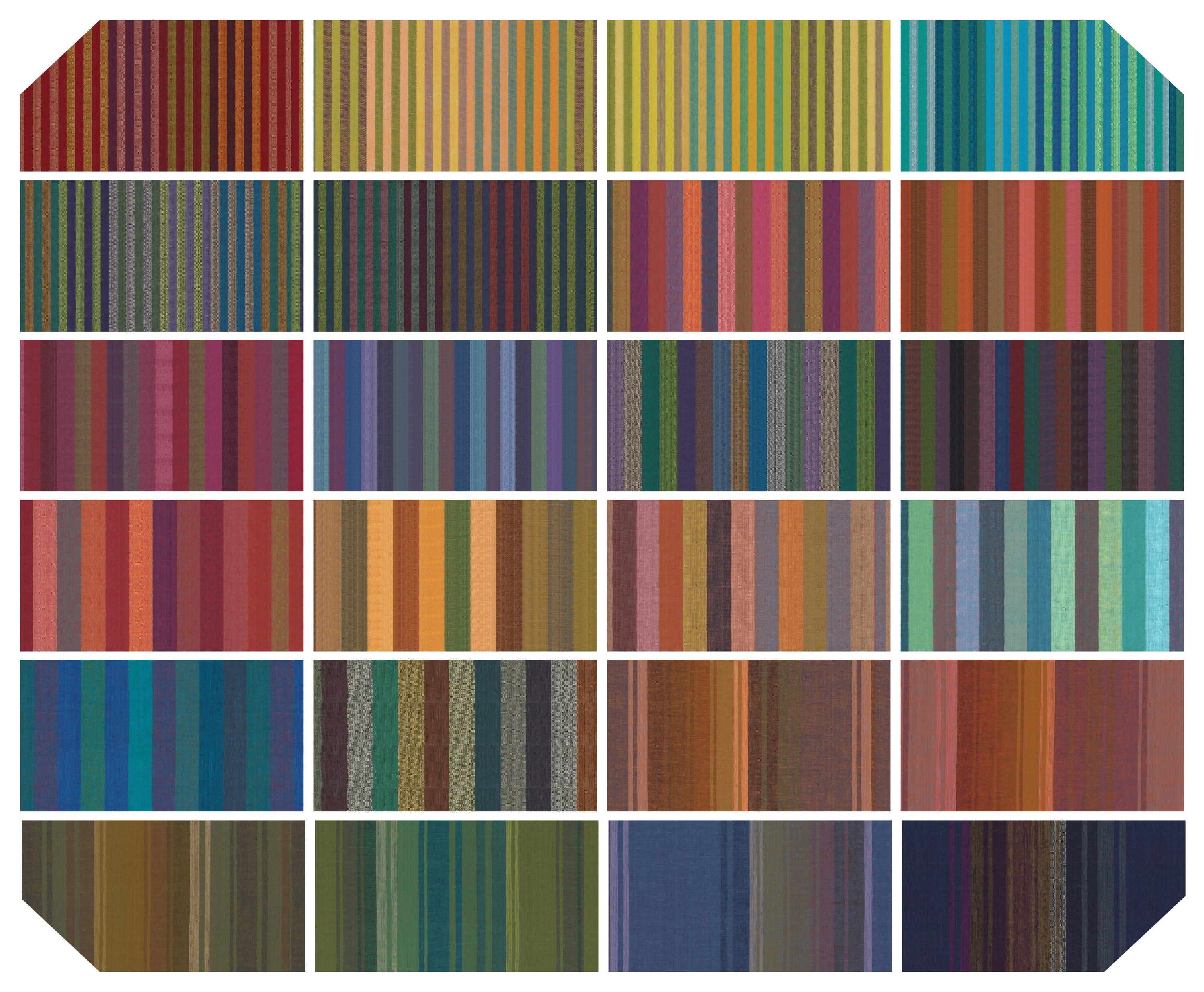 Exotic Stripe Desert - Shot Cottons - Kaffe Fassett - (2025