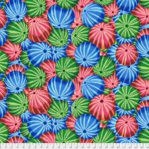 Sea Urchins - Multi || Stash Philip Jacobs for the Kaffe Fassett Collective 100% Quilters Cotton PWPJ100.multi discontinued