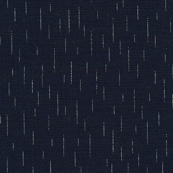 INDIGO rain by Sevenberry from Sevenberry: Nara Japanese Homespun by Robert Kaufman SB-88223D22-62 100% cotton