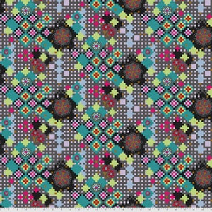 Postage Due - Kaleidoscope - Love Always - Anna Maria Horner Freespirit fabrics PWAH068.Kaleidoscope discontinued