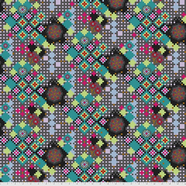 Postage Due - Kaleidoscope - Love Always - Anna Maria Horner Freespirit fabrics PWAH068.Kaleidoscope discontinued