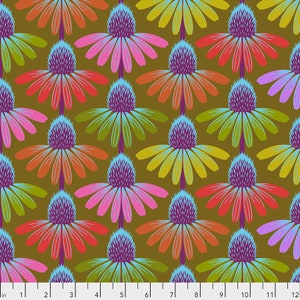 Autumn Echinacea Glow from Hindsight by Anna Maria Horner Freespirit fabrics PWAH149.autumn discontinued