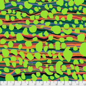 Stream Green ||  Brandon Mably for the Kaffe Fassett Collective 100% Quilters Cotton  PWBM075.green discontinued
