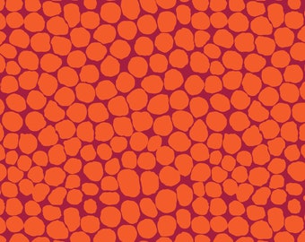 Jumble - Orange || Classics Brandon Mably for the Kaffe Fassett Collective 100% Quilters Cotton  PWBM053.orange discontinued
