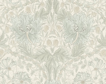 Ivory - Pure Honeysuckle and Tulip - Pure Morris Mineral -  - 2025 reorder The Original Morris & Co. FreeSpirit PWWM032.ivory