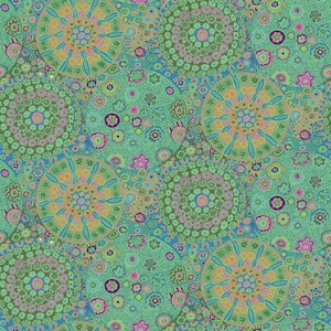 Millefiore - Jade || Classics Kaffe Fassett for the Kaffe Fassett Collective 100% Quilters Cotton GP92.jadex