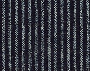 INDIGO by Sevenberry from Sevenberry: Nara Japanese Homespun stripe by Robert Kaufman SB-88223D14-62100% cotton