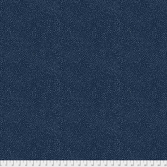 Morris & Co Seaweed Dot in Navy Morris & Co Seaweed Dot in Navy