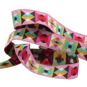 Arrowhead Starlight Pink by Tula Pink - 5/8 Arrowhead Starlight Pink by Tula Pink - 5/8