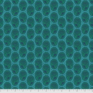 Locket - Ocean - Love Always - Anna Maria Horner Freespirit fabrics PWAM018.Ocean discontinued
