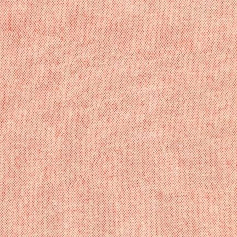 PEACH from Shetland Flannel from Robert Kaufman SRKF-14770-144 100% cotton image 2