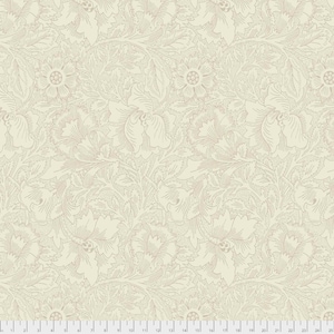 Cream - Poppy - Standen - The Original Morris & Co.  - 2025 reorder FreeSpirit PWWM029.cream