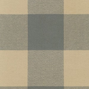 Mushroom Buffalo Plaid ORGANIC from Mammoth Organic Flannel from Robert Kaufman SRKF-20703-352 100% cotton discontinued