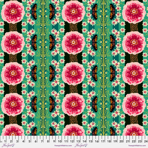 Pine - Natural Order - Cotton Lawn Vivacious Anna Maria Horner FreeSpirit CLAH003.pine