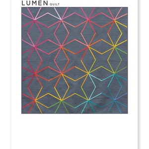 Lumen Quilt Pattern by Alison Glass - printed pattern