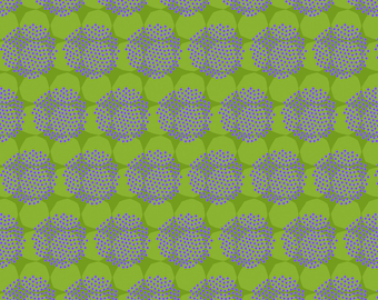 Gloriosa Garden Double Dots Green - Jane Sassaman - PER QUARTER METRE Gloriosa Garden Double Dots Green - Jane Sassaman - PER QUARTER METRE