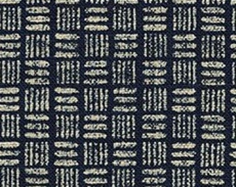 INDIGO basket weave  SB-88223d20-62 by Sevenberry: Nara Homespun 100% cotton