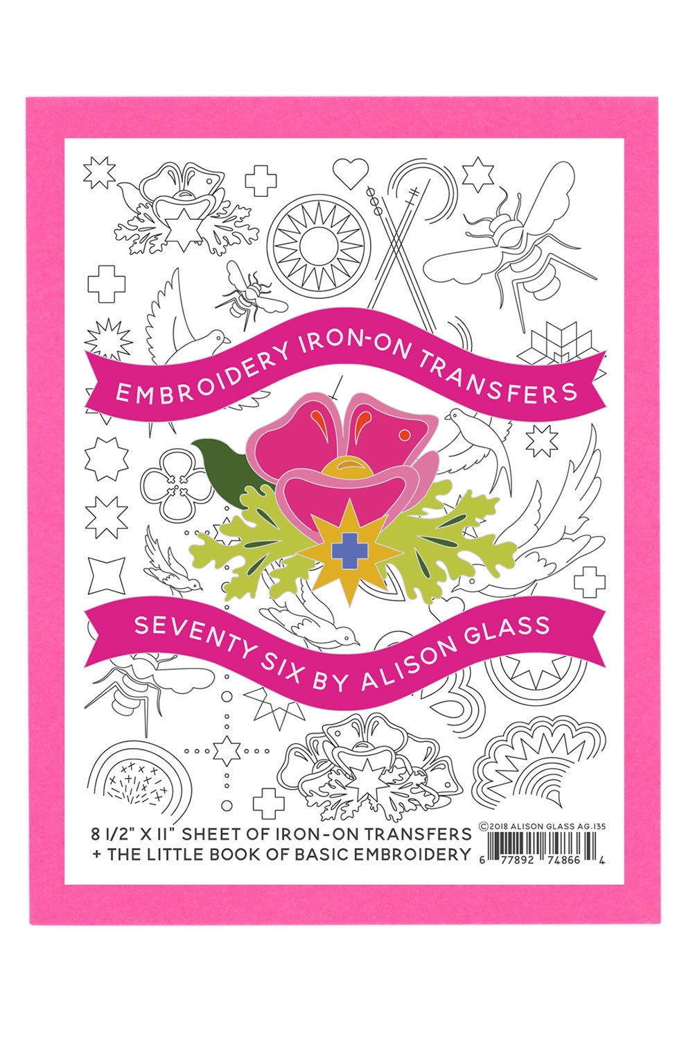 Embroidery Iron-On Transfers Seventy Six Embroidery Iron-On Transfers Seventy Six