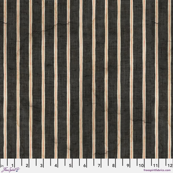 Striped - Black - Laboratory - Tim Holtz Eclectic Elements - FreeSpirit - PWTH194.BLACK discontinued