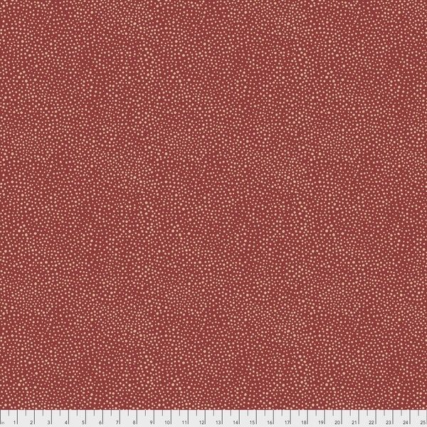 Seaweed Dot - Red - The Original Morris & Co - FreeSpirit - PWWM008.redxx