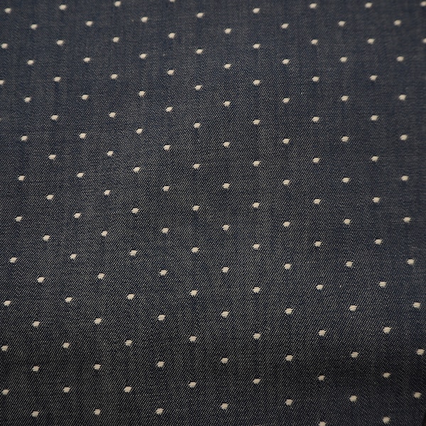 INDIGO Dots from Cotton Chambray  by Robert Kaufman 100% cotton SRK-14728-62