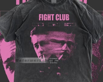 Limited Fight Club Unisex Shirt for Men and Women: Vintage Movie Inspired Apparel 90s