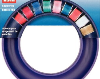 Prym Bobbin Ring - Holds 20 Sewing Machine Bobbins - Craft Storage 611978 Gift