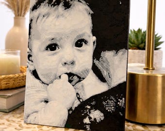 3D-fotoreliefkonst | Personlig present från ditt foto