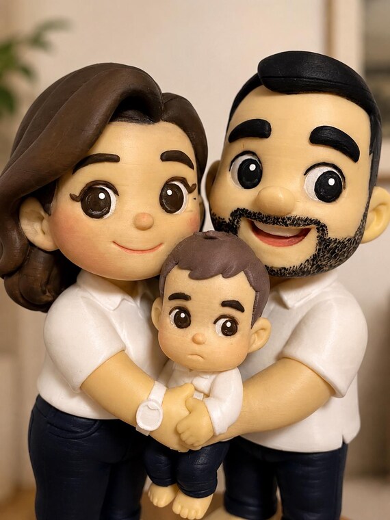 Custom 3D Figurine from Photo with Custom Object – Realistic/Animated, 4 Colors — photo 7 (ref 62483F2F)