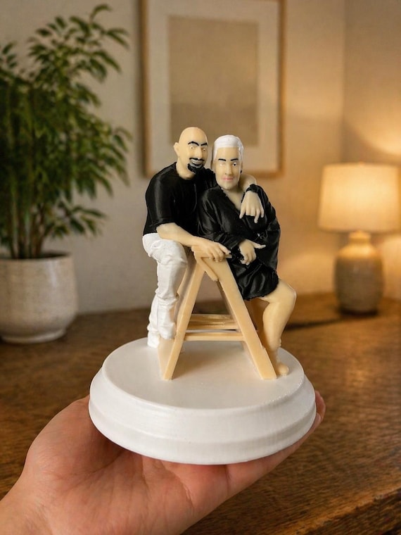 Custom 3D Photo Figurine | Realistic Animated Statue, Café Decor (Up to 4 Colors) — photo 2 (ref 084C97C0)