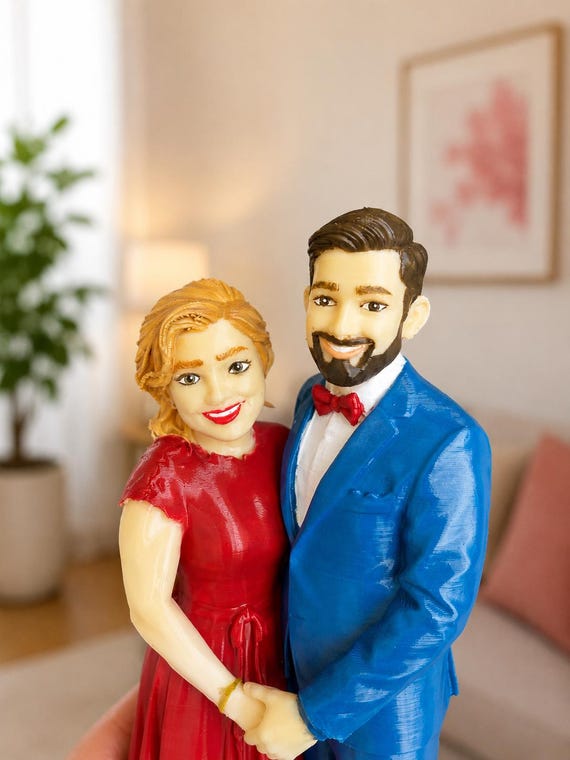 Custom 3D Figurine from Photo with Custom Object – Realistic/Animated, 4 Colors — photo 2 (ref CCCC2C8E)