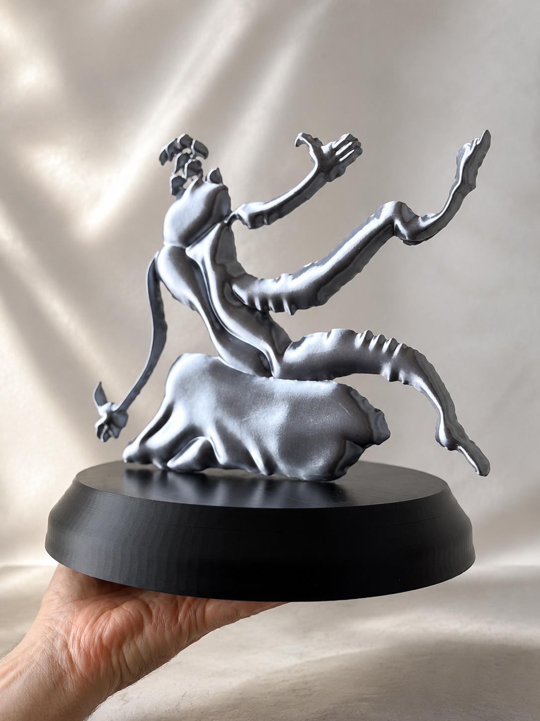 Custom 3D Figurine from Photo with Custom Object – Realistic/Animated, 4 Colors