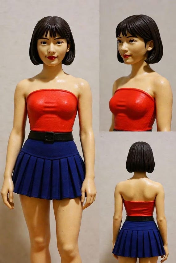 Custom 3D Printed Photo Figurine | Realistic OR Animated Statue (Up to 4 Colors) — photo 3 (ref 7FE85989)