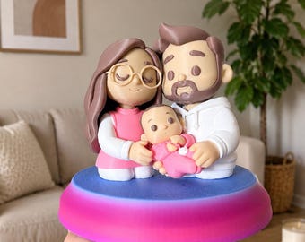 Anpassad 3D-fotofigur | Realistisk animerad staty (upp till 4 färger)