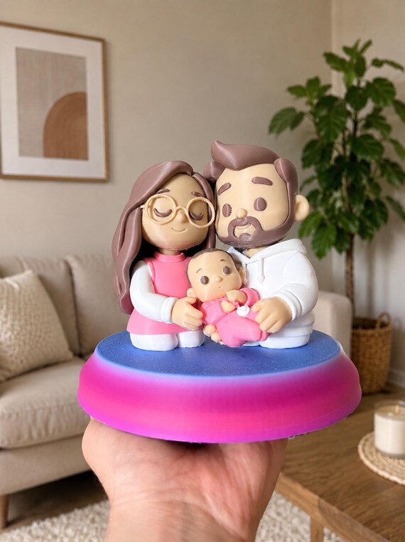 Custom 3D Photo Figurine | Realistic Animated Statue (Up to 4 Colors) — photo 5 (ref B83596E7)