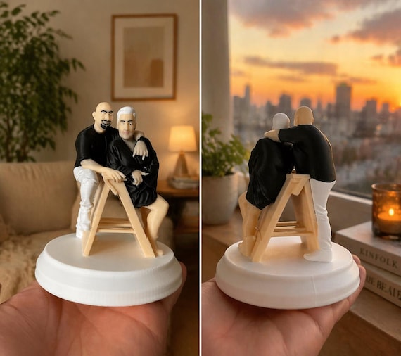 Custom 3D Photo Figurine | Realistic Animated Statue, Café Decor (Up to 4 Colors) — photo 3 (ref 084C97C0)