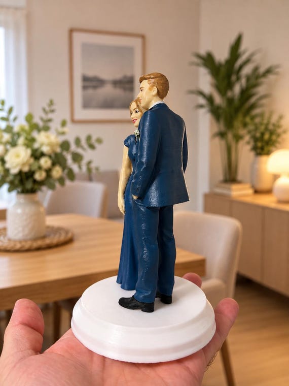 Custom 3D Figurine from Photo with Custom Object – Realistic/Animated, 4 Colors — photo 4 (ref 22F6BE15)