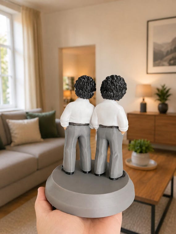Custom 3D Figurine from Photo with Custom Object – Realistic/Animated, 4 Colors — photo 4 (ref 49EB6EB7)