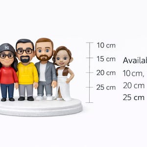 Individuelle 3D-Fotofigur | Realistische oder animierte Statue (bis zu 4 Farben)