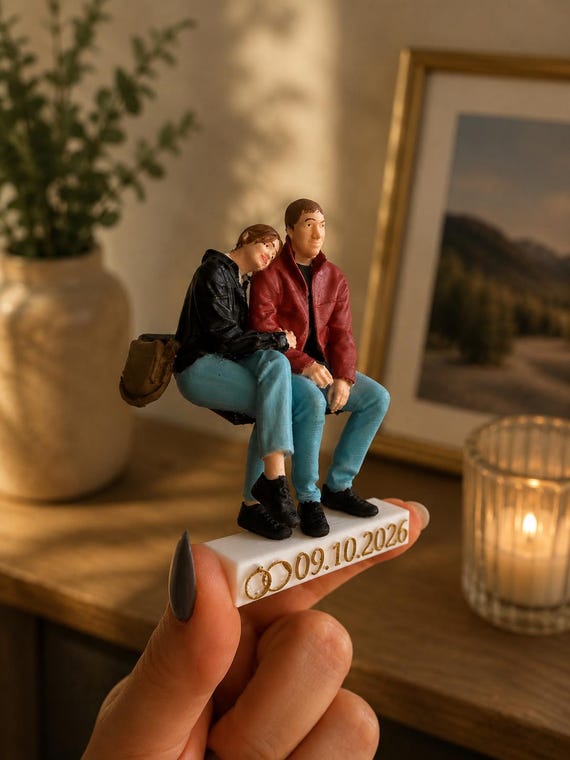 Custom 3D Figurine from Photo with Custom Object – Realistic/Animated, 4 Colors — photo 2 (ref 7C079496)