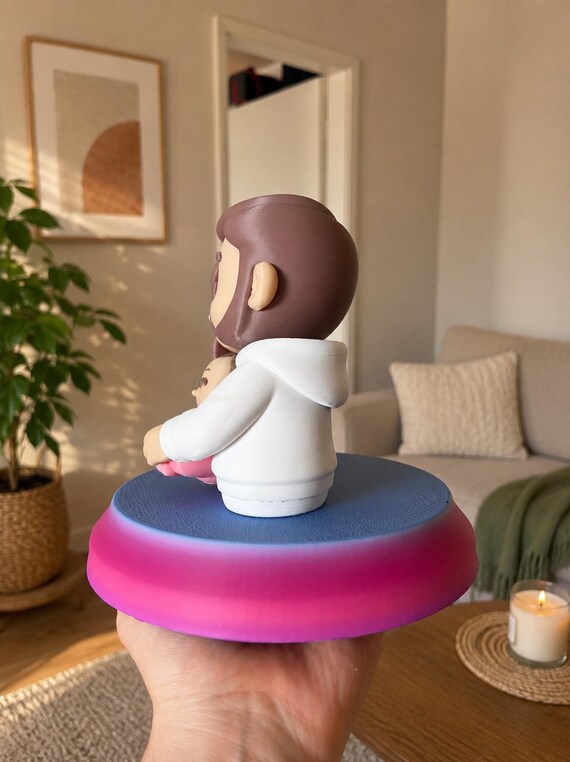 Custom 3D Photo Figurine | Realistic Animated Statue (Up to 4 Colors) — photo 3 (ref F09D7550)