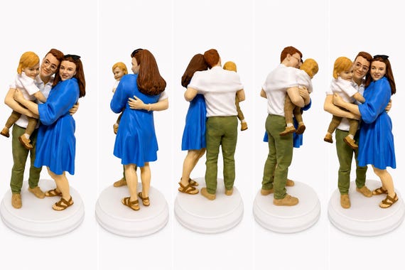 Custom 3D Figurine from Photo with Custom Object – Realistic/Animated, 4 Colors — photo 6 (ref 5F1EC88E)