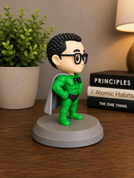 Custom 3D Photo Figurine | Realistic Animated Statue, Café Decor (Up to 4 Colors) — photo 2 (ref 4207C51D)