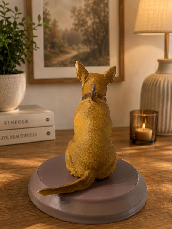 Custom 3D Printed Pet Figurine | Realistic OR Animated Statue (Up to 4 Colors) β photo 4 (ref B21B68E1)