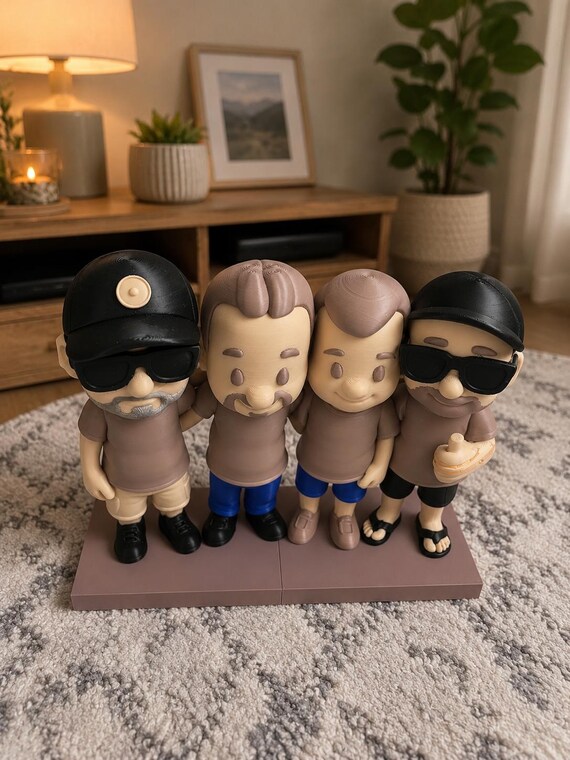 Custom 3D Figurine from Photo | Personalized Gift for Couple & Family | Unique 3D Statue — photo 5 (ref 36341B7D)