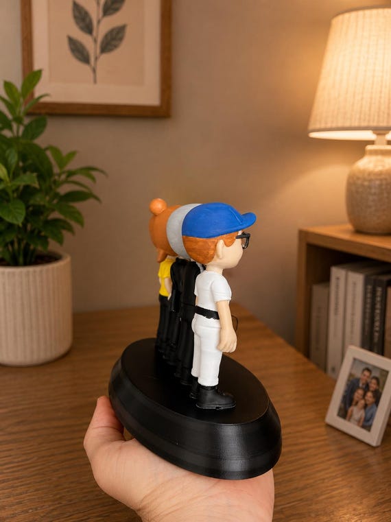 Custom 3D Photo Figurine | Realistic Animated Statue (Up to 4 Colors) — photo 5 (ref 679D5091)