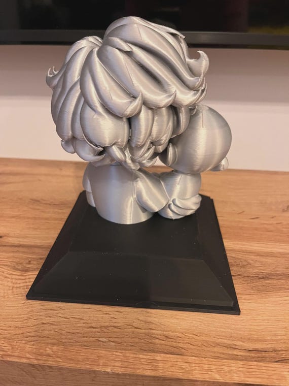 Custom 3D Printed Photo Figurine | Realistic OR Animated Statue. One-Tone Edition — photo 6 (ref 5766976B)