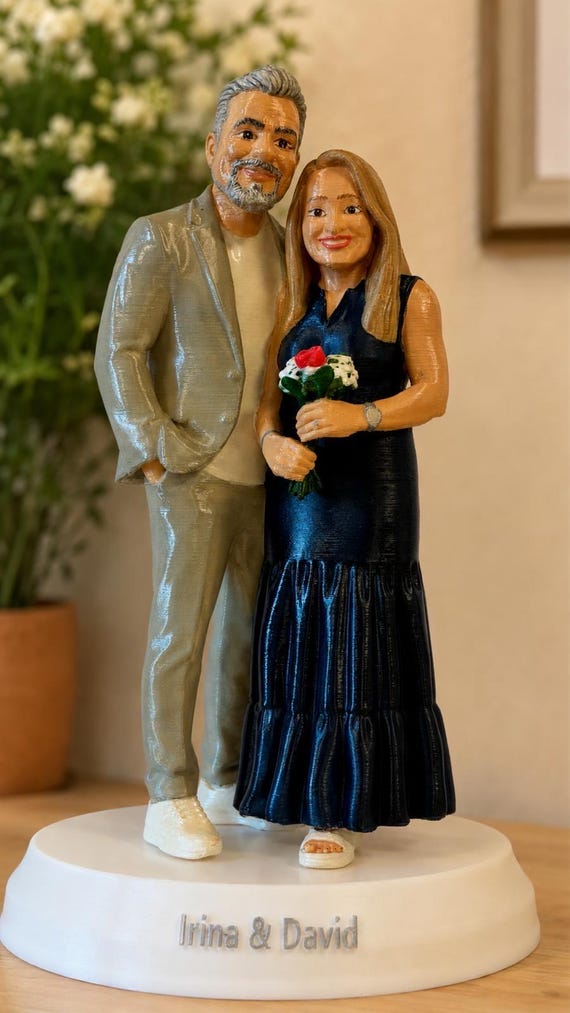 Custom 3D Figurine from Photo with Custom Object – Realistic/Animated, 4 Colors — photo 1 (ref 0B17F8F1)